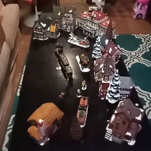 Vintage Dept 56 Victoria Station Dickens Christmas Village #5574-3 Herit…